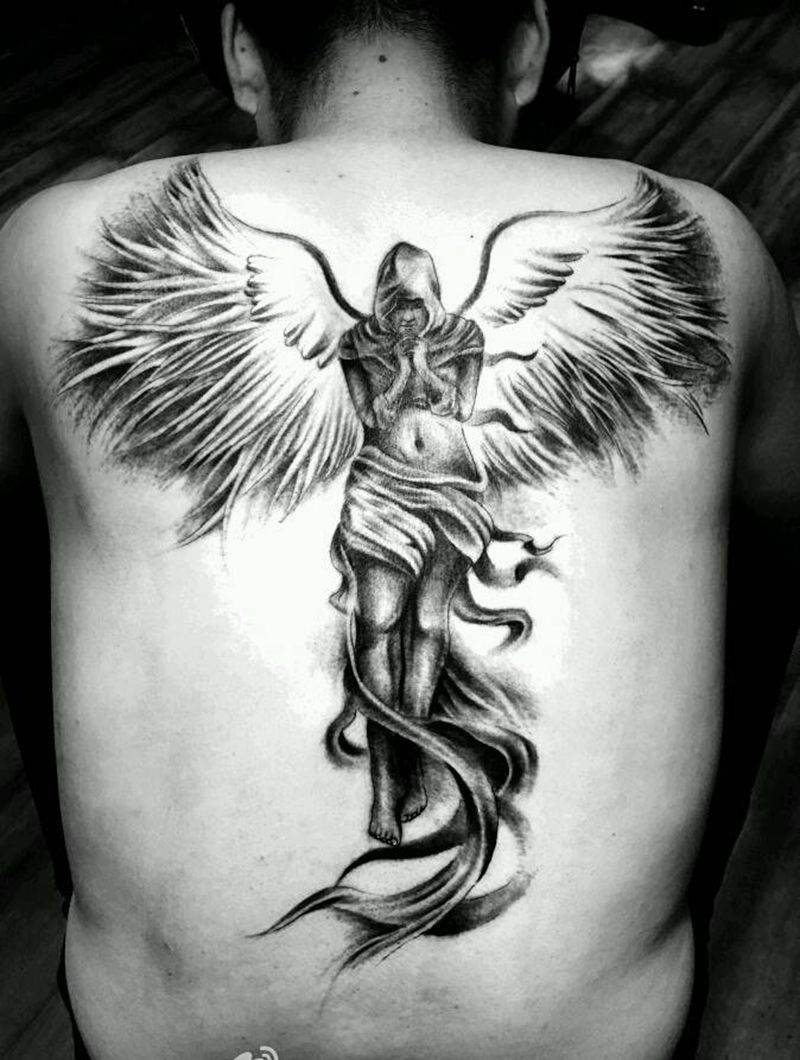 天使纹身纹身图片