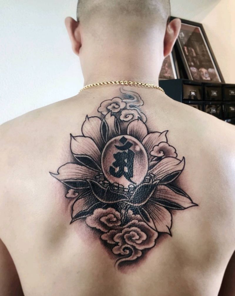 后背纹身纹身图片