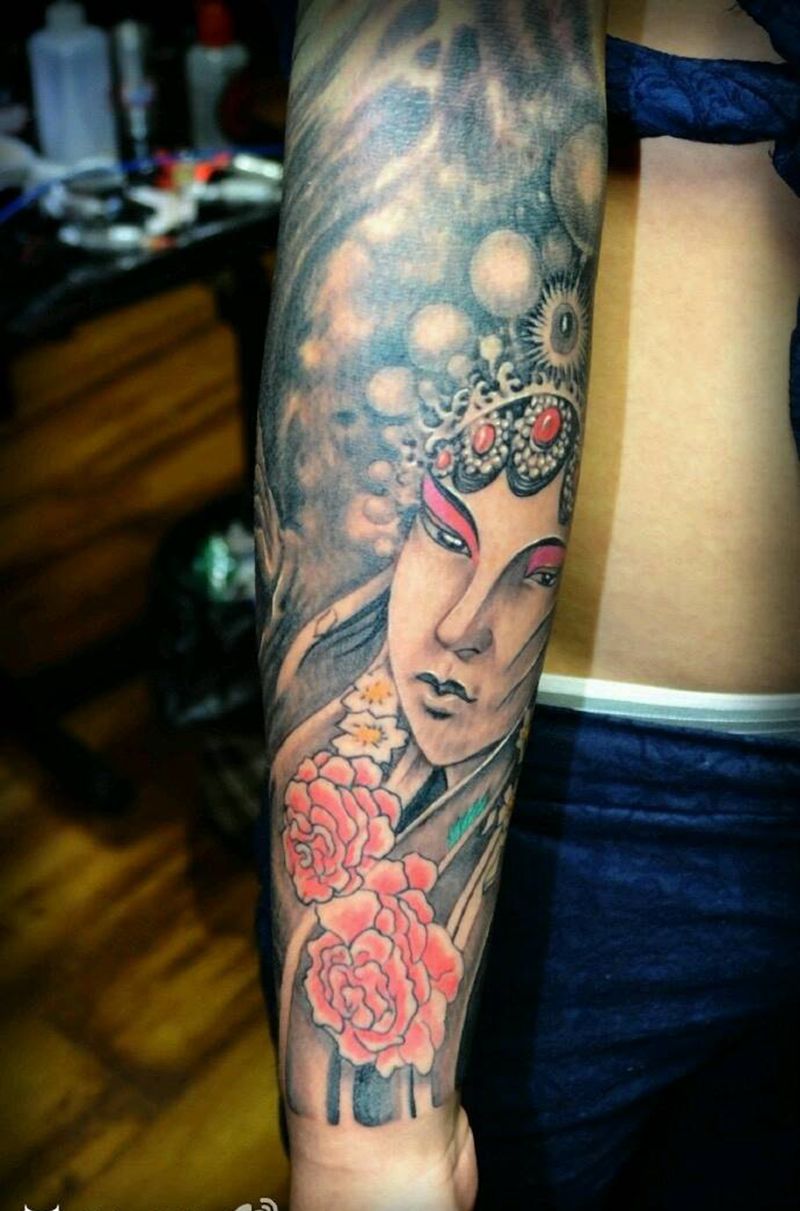 花旦纹身纹身图片