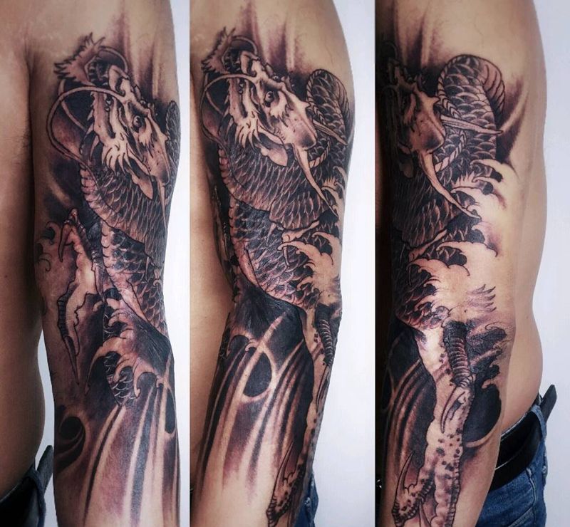 遮盖疤痕纹身纹身图片