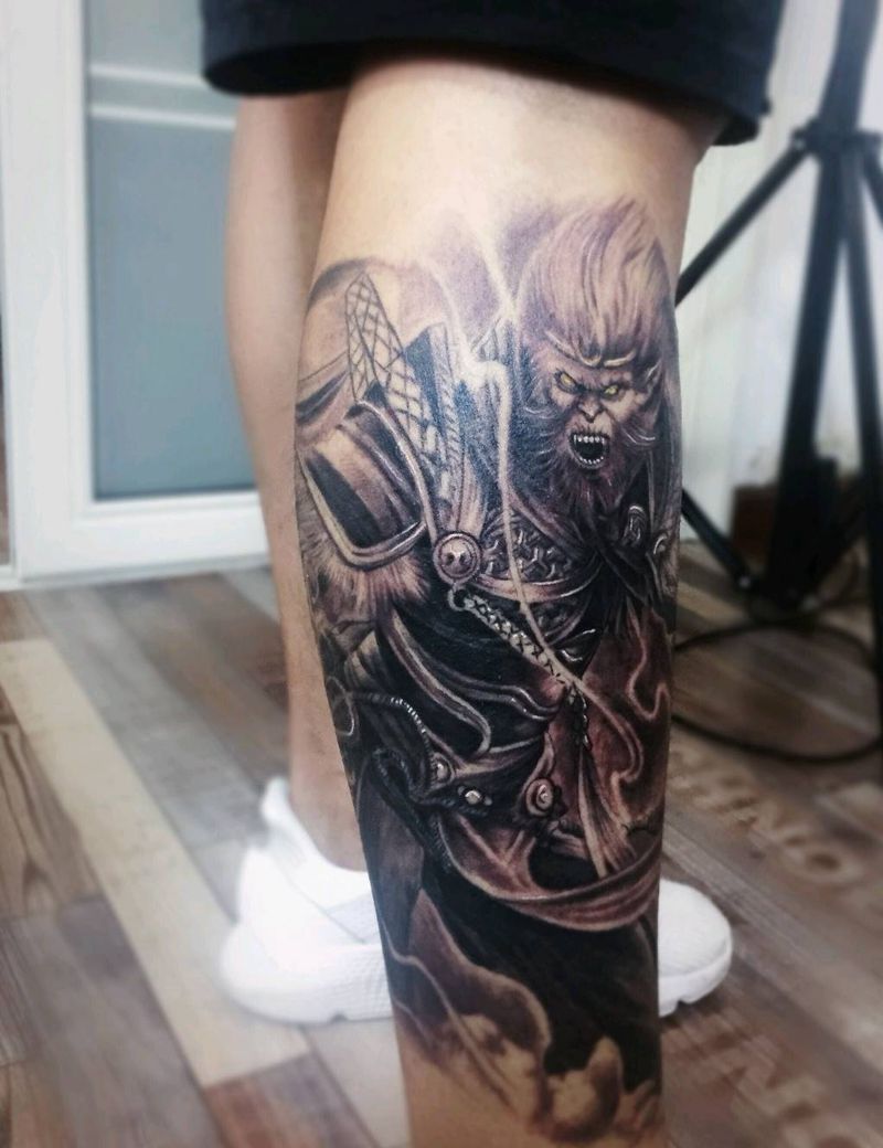 斗战胜佛纹身图片