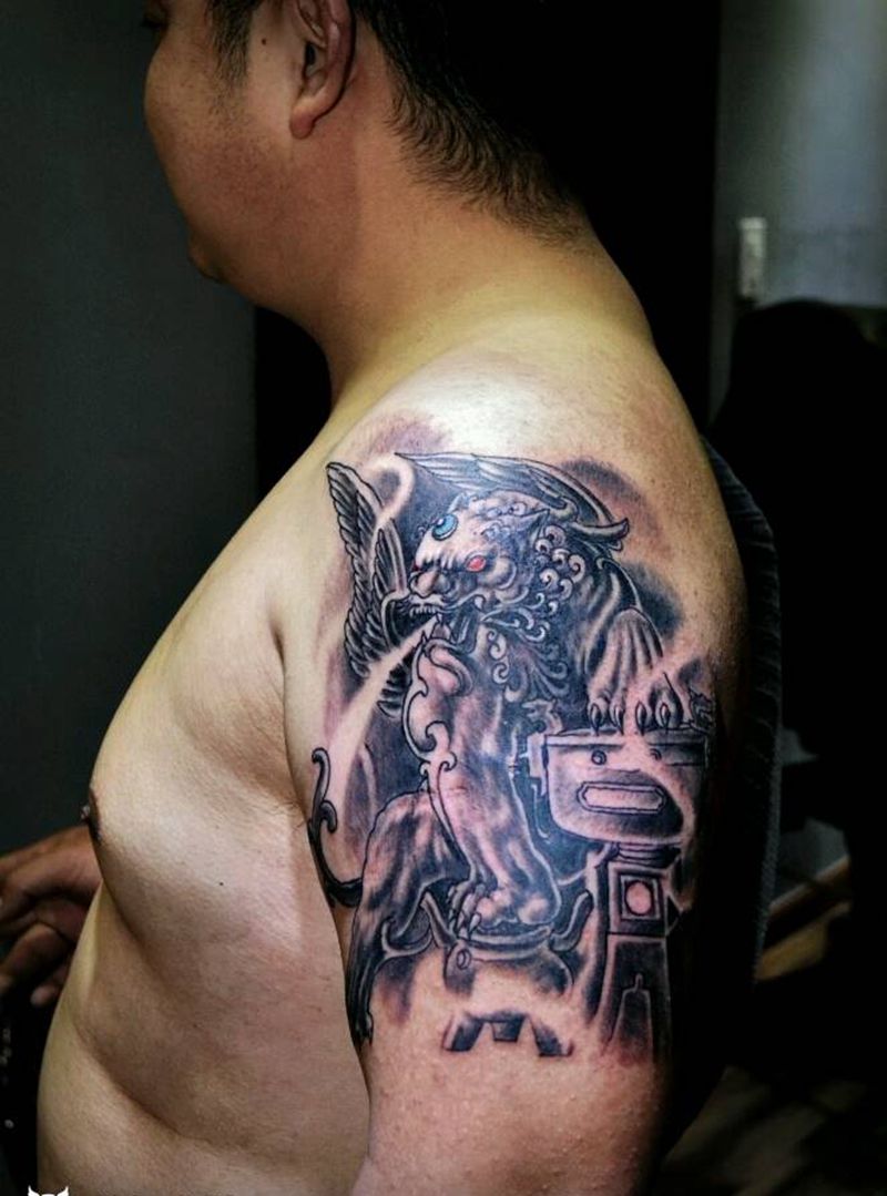 大臂纹身纹身图片