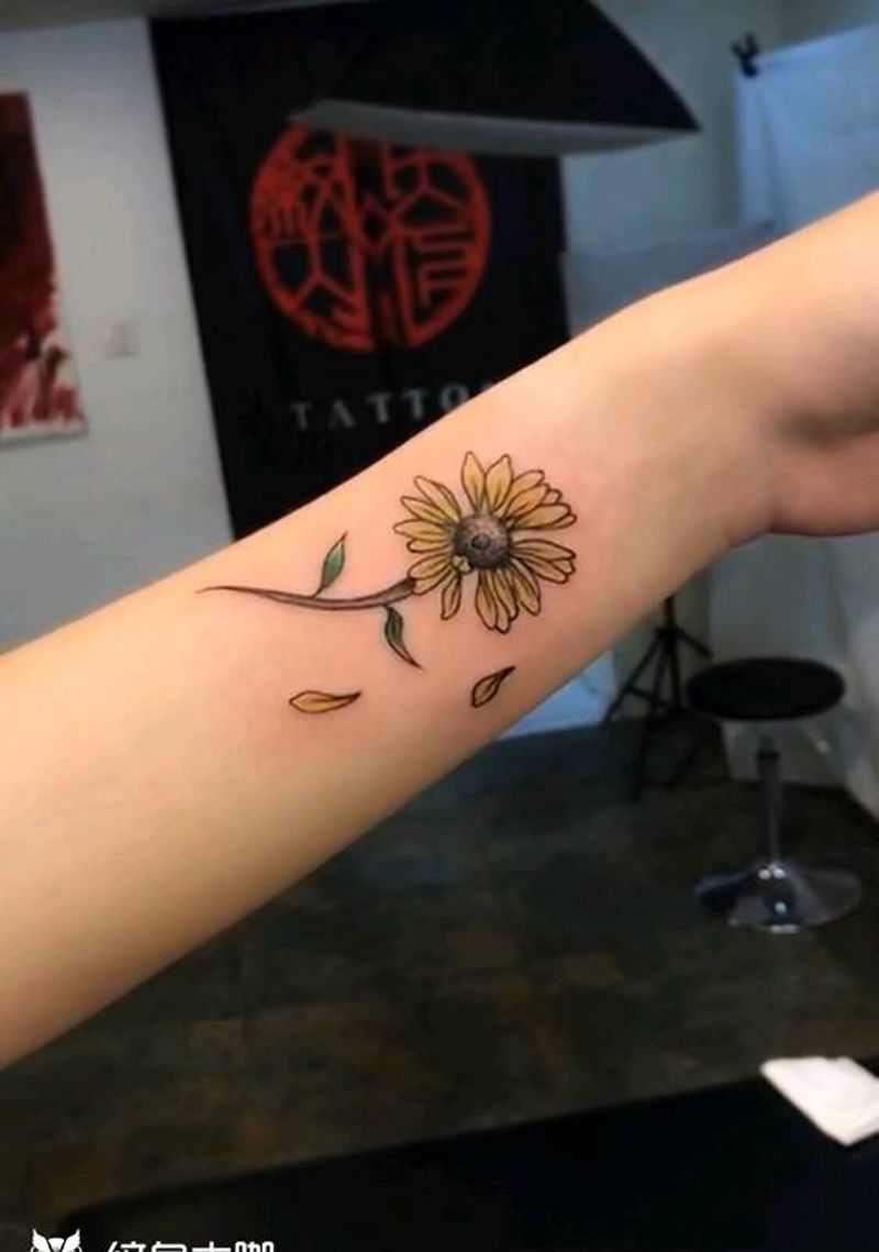 小清新纹身图片_手臂纹身图案