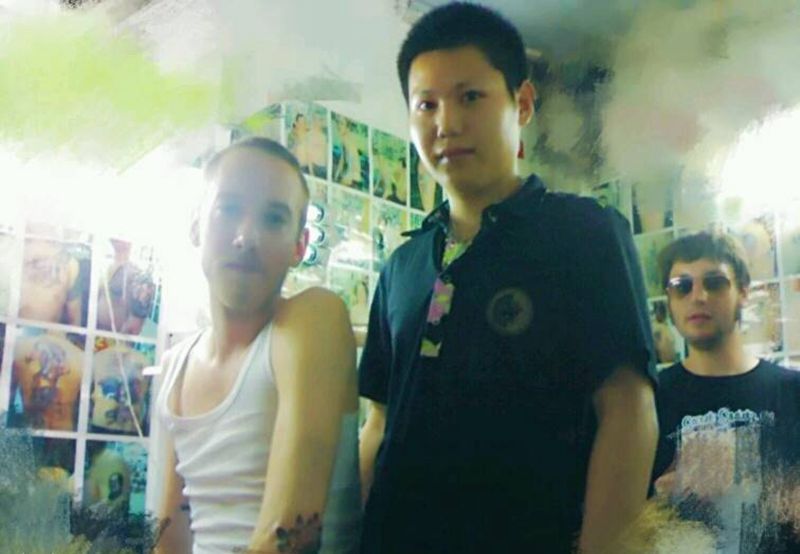 工作中纹身图片