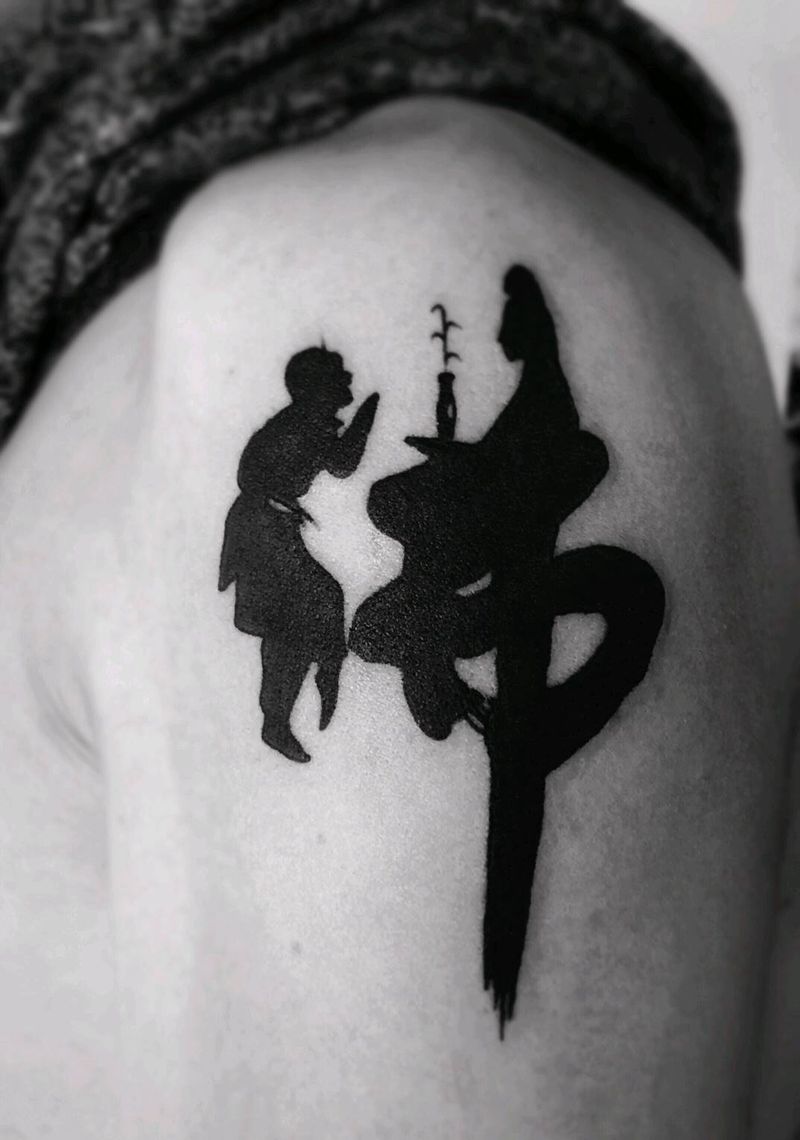 佛纹身图片_手臂老传统纹身图案