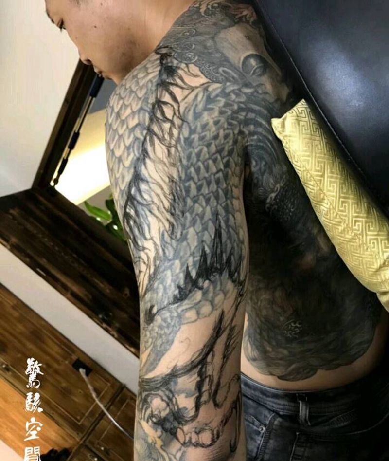 遮盖修改纹身图片_手臂原创纹身图案