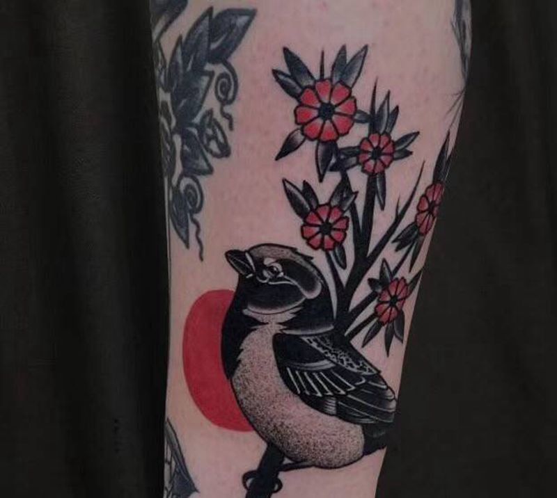 school纹身图片_手部手臂Old School纹身图案