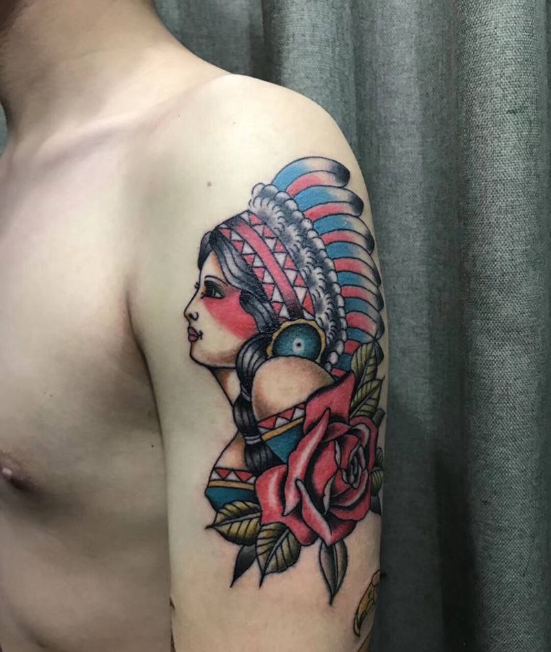 School纹身图片_手臂手部Old School纹身图案