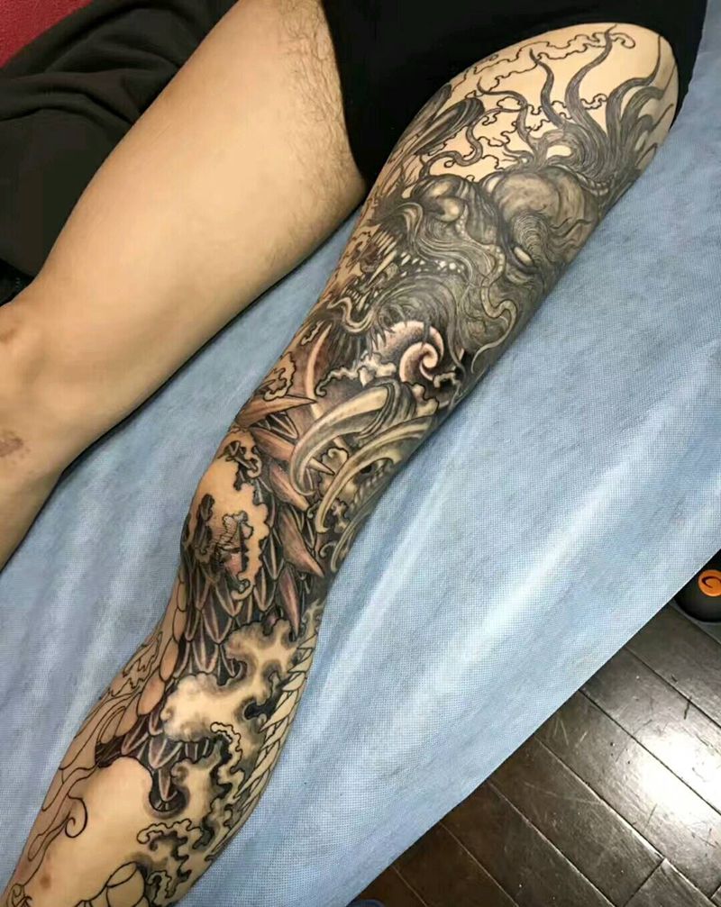龙纹身图片