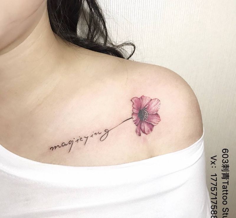 小清新纹身图片