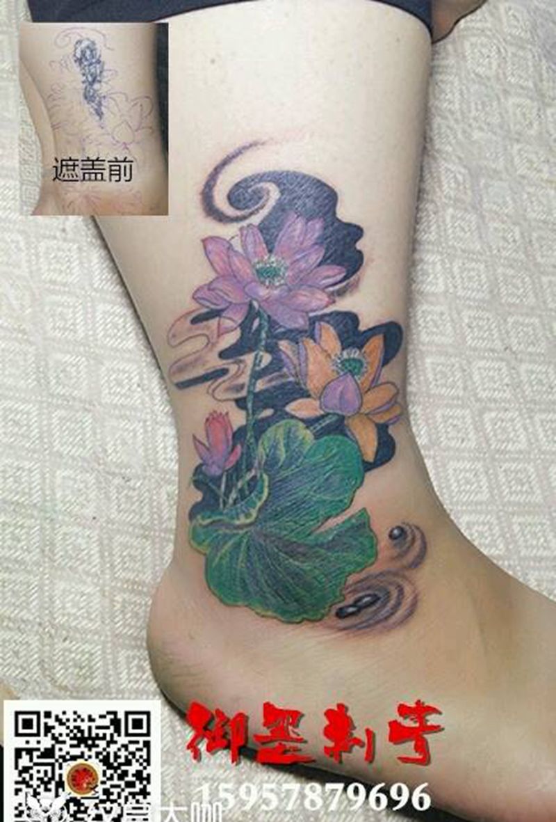 脚踝纹身图案纹身图片