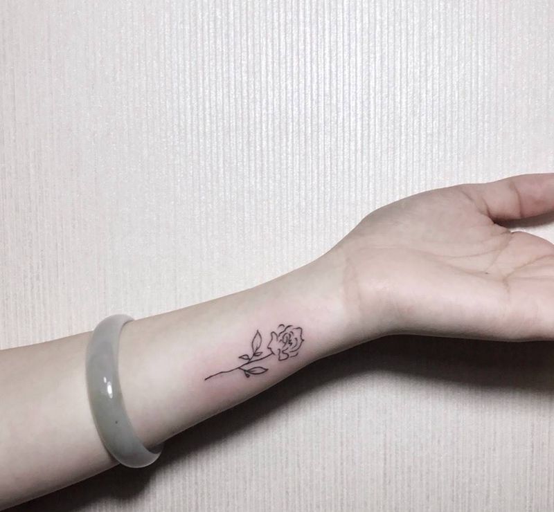 小清新纹身图片