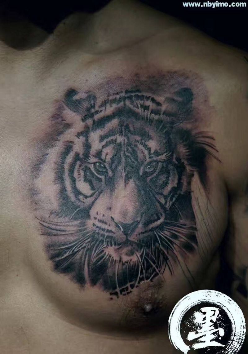 老虎纹身图片