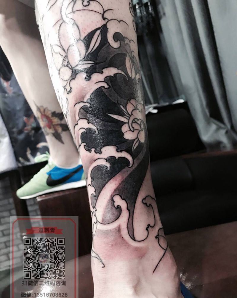 小浪腿！！纹身图片