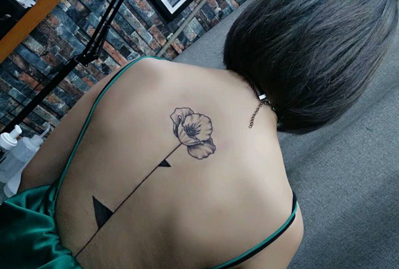 后背纹身纹身图片