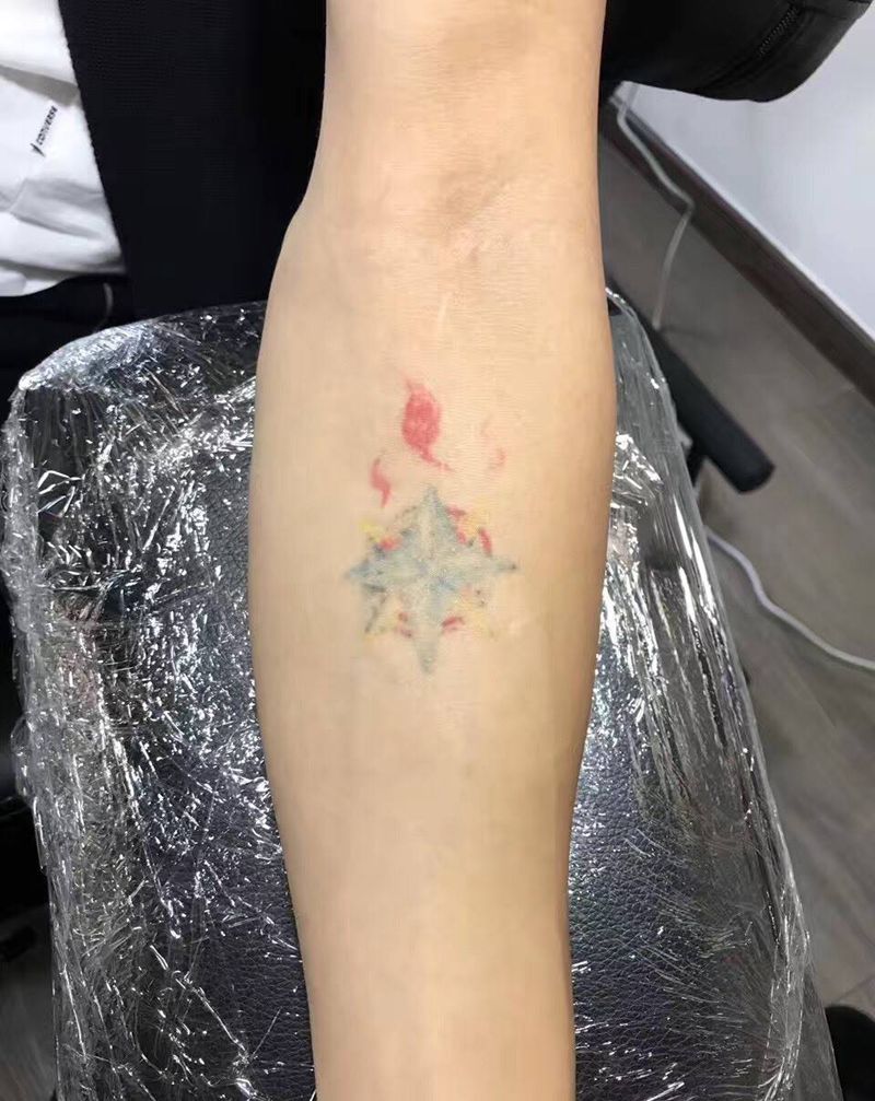 猴将军纹身图片_成品手臂原创传统写实纹身图案