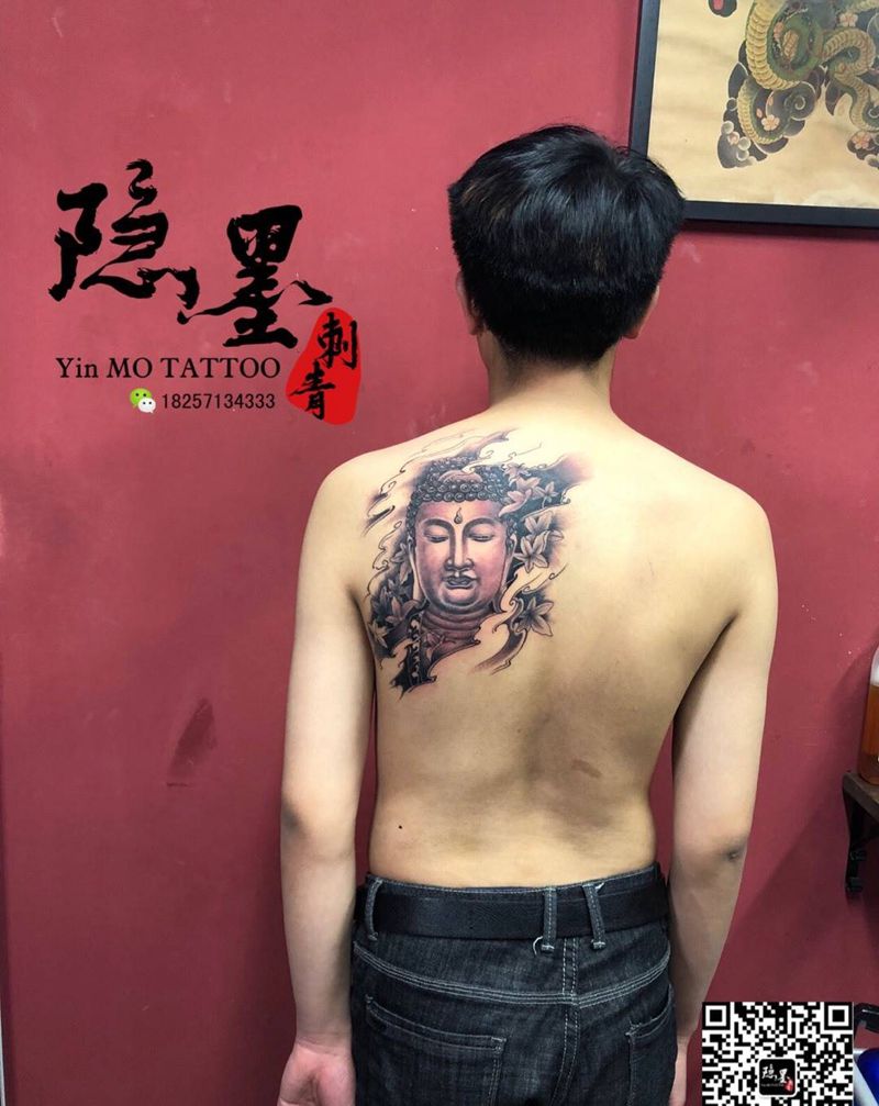 佛纹身图片