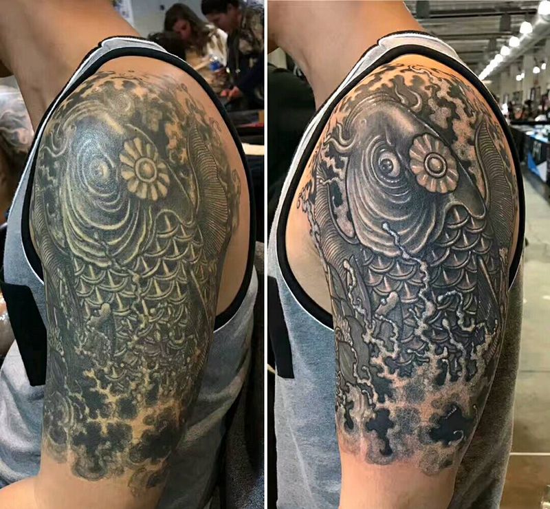 刚纹身完不要暴晒纹身图片