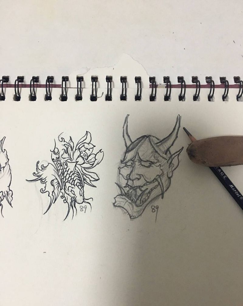 小般若纹身图片