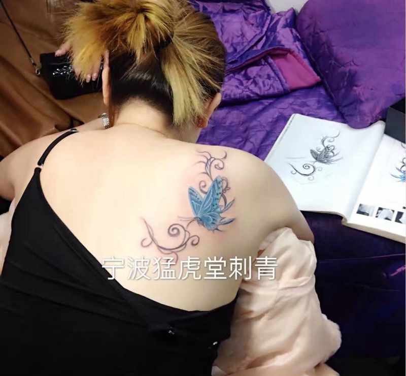 蝴蝶纹身纹身图片