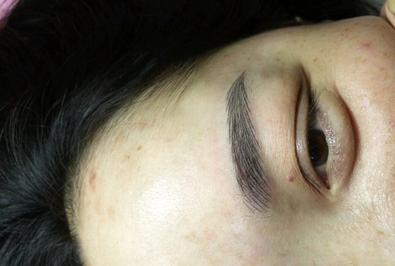 韩式半永久妆术纹身图片