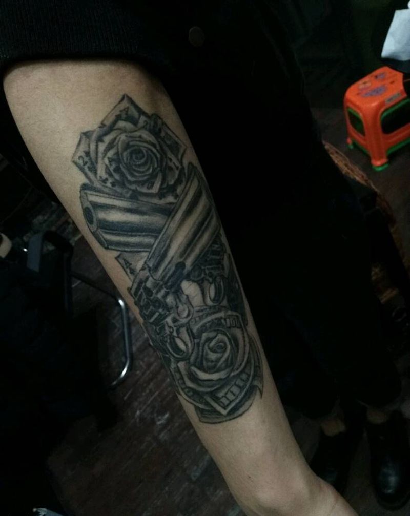 后期恢复效果纹身图片