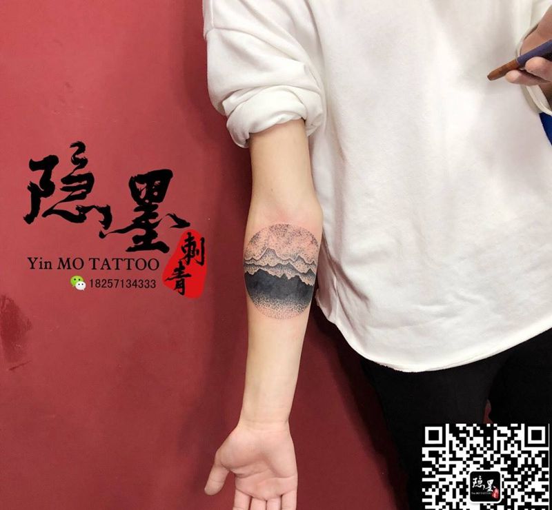 点刺遮盖纹身图片