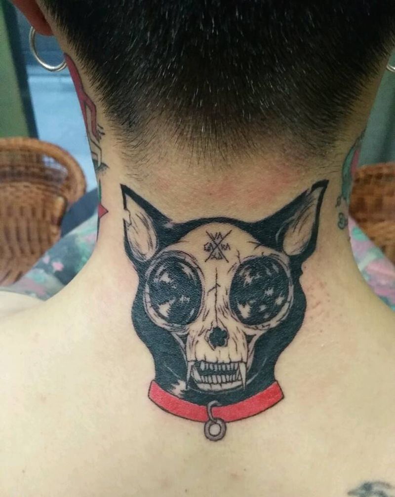 脖子纹身纹身图片