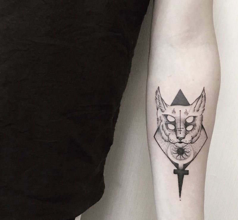 暗黑小图纹身图片