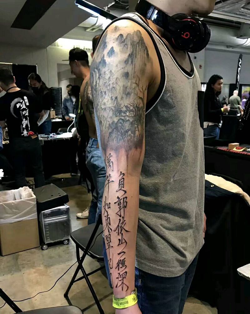 中国风纹身图片