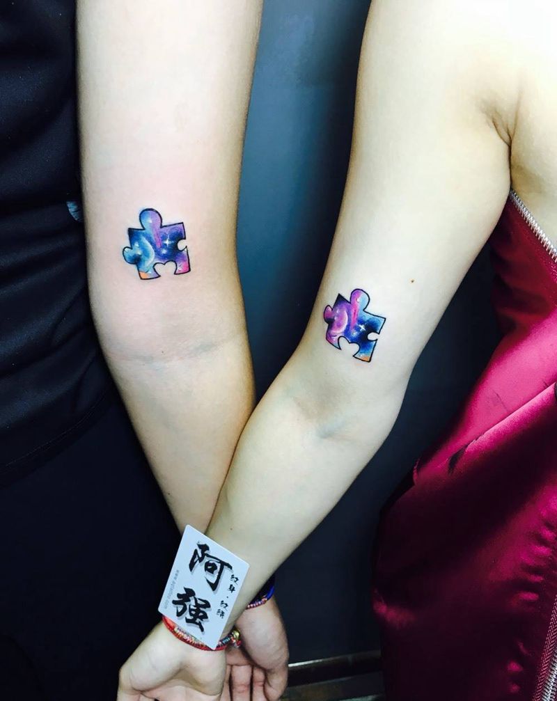 彩色小图纹身图片