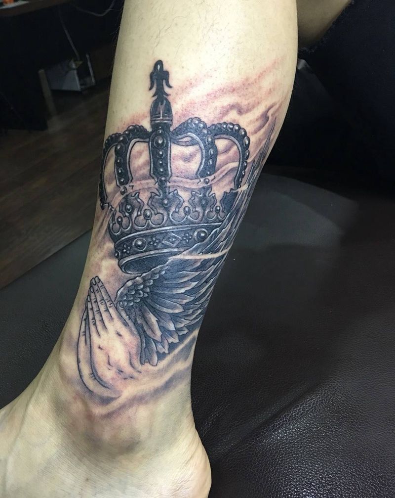皇冠纹身图片
