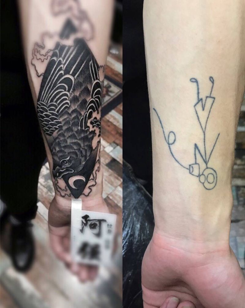 遮盖纹身纹身图片