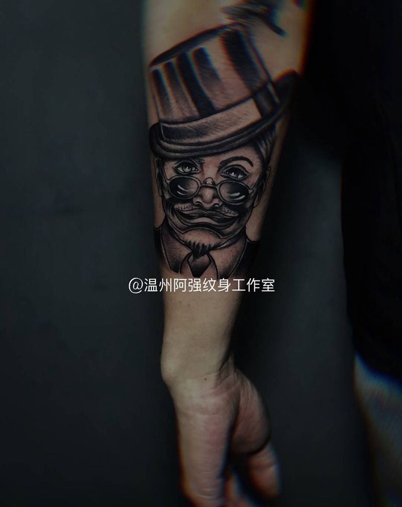 余文乐纹身纹身图片