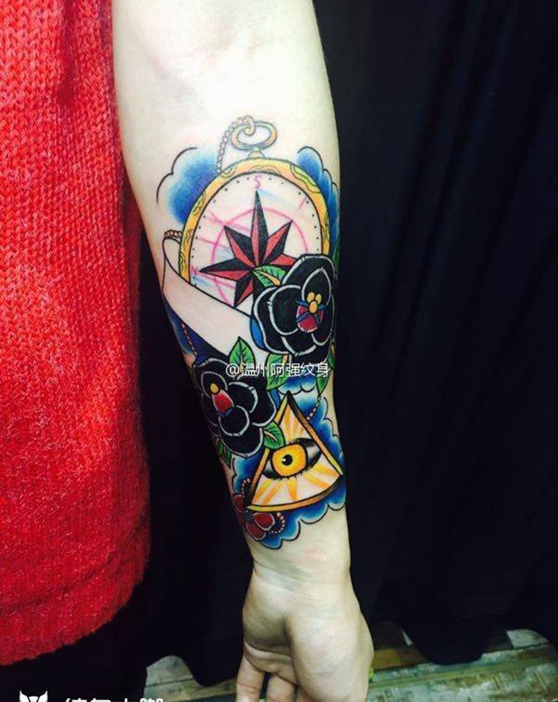 欧美小图纹身图片