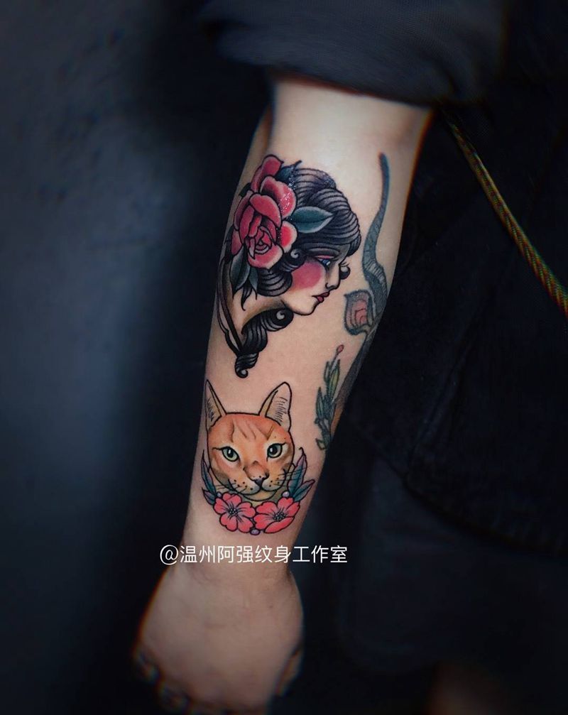 school纹身纹身图片