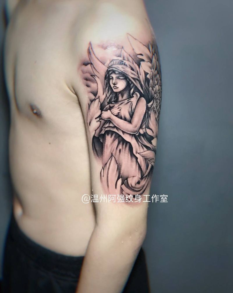 自由女神纹身图片