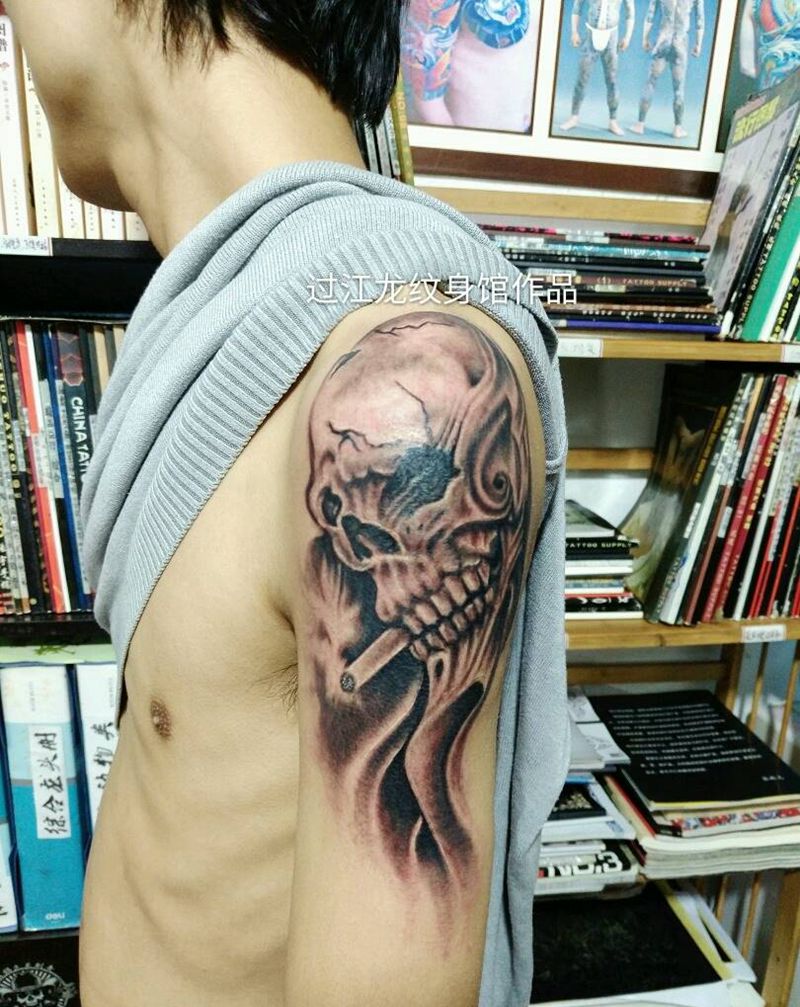 遮盖疤痕旧纹身作品纹身图片