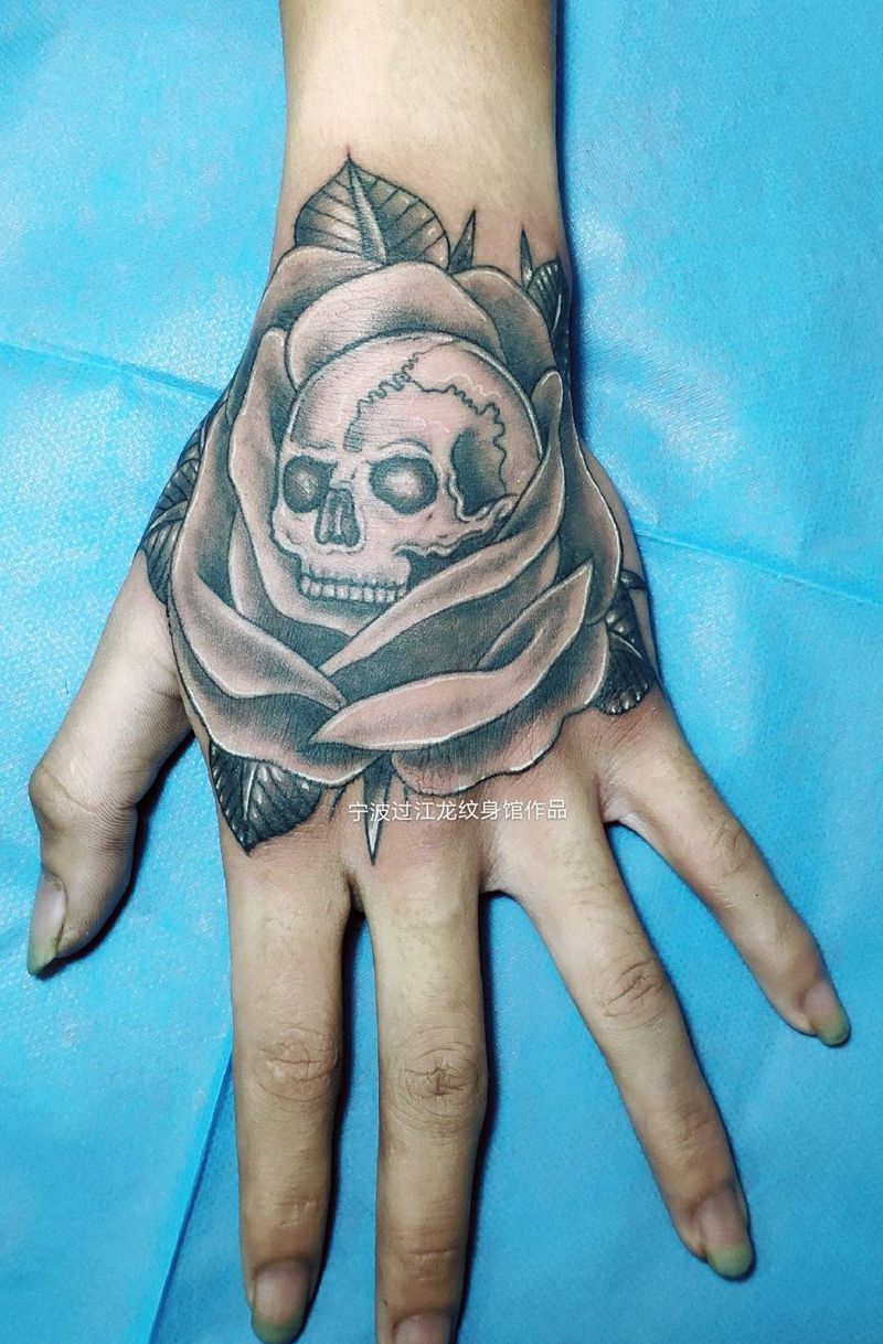 手背纹身纹身图片