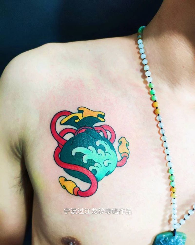 乾坤袋纹身图片