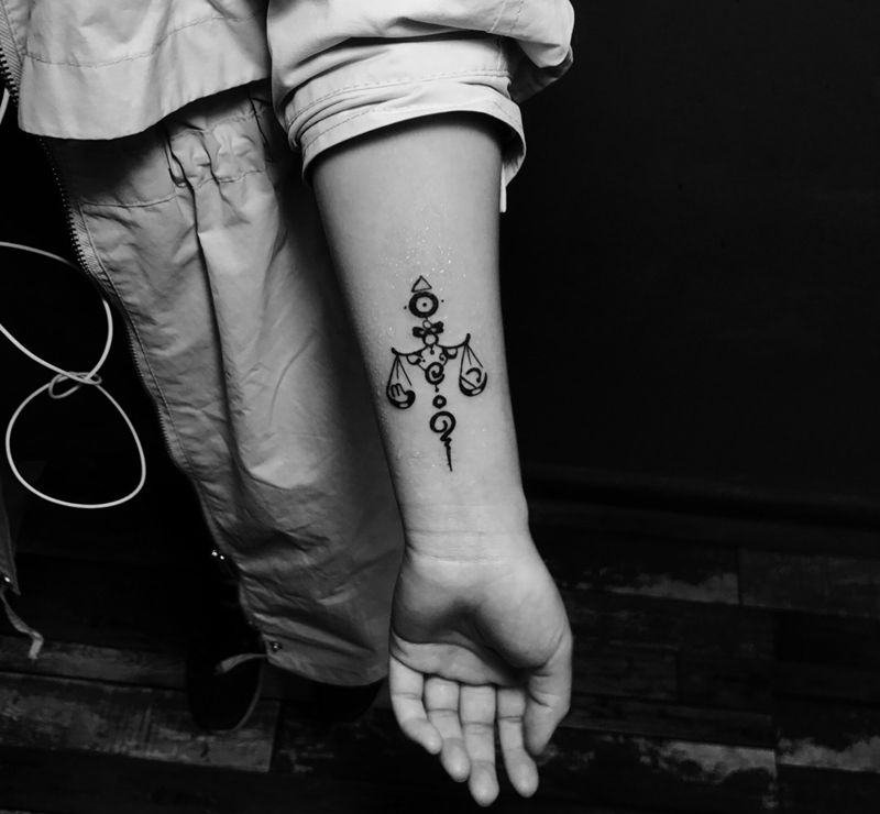 母女纹身纹身图片