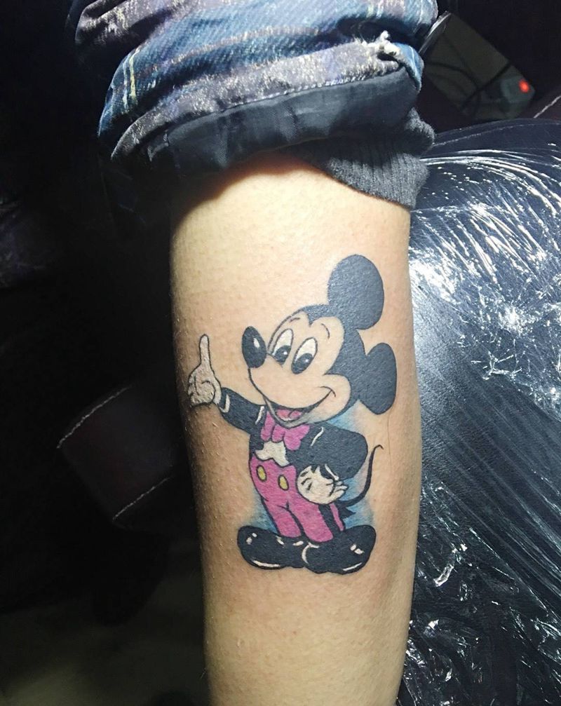 米老鼠纹身图片