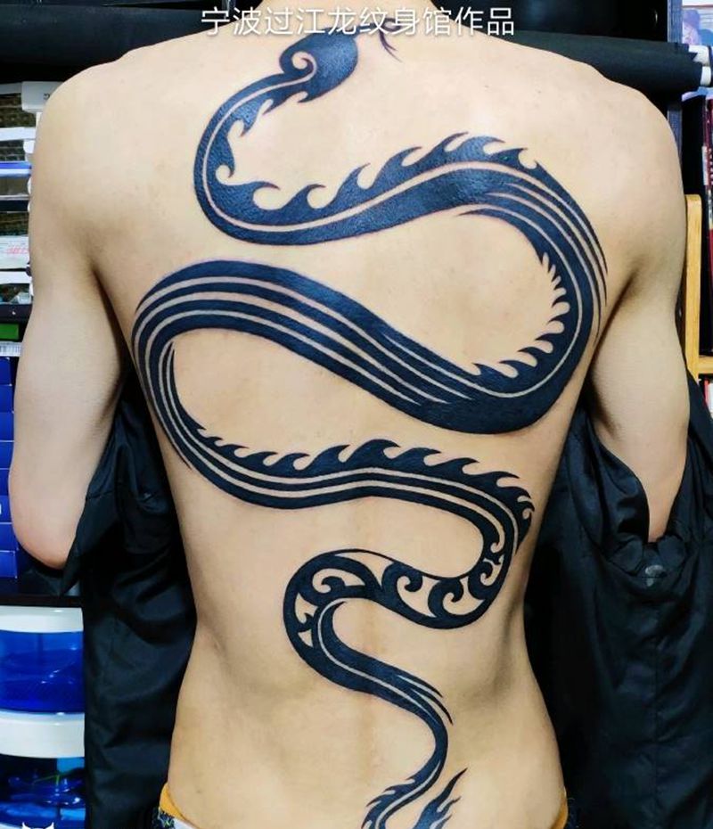 抽象图腾纹身图片