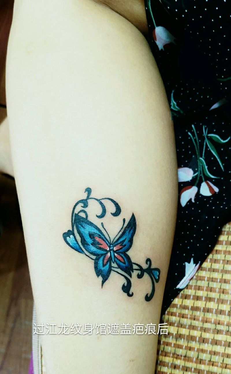 遮盖疤痕纹身图片