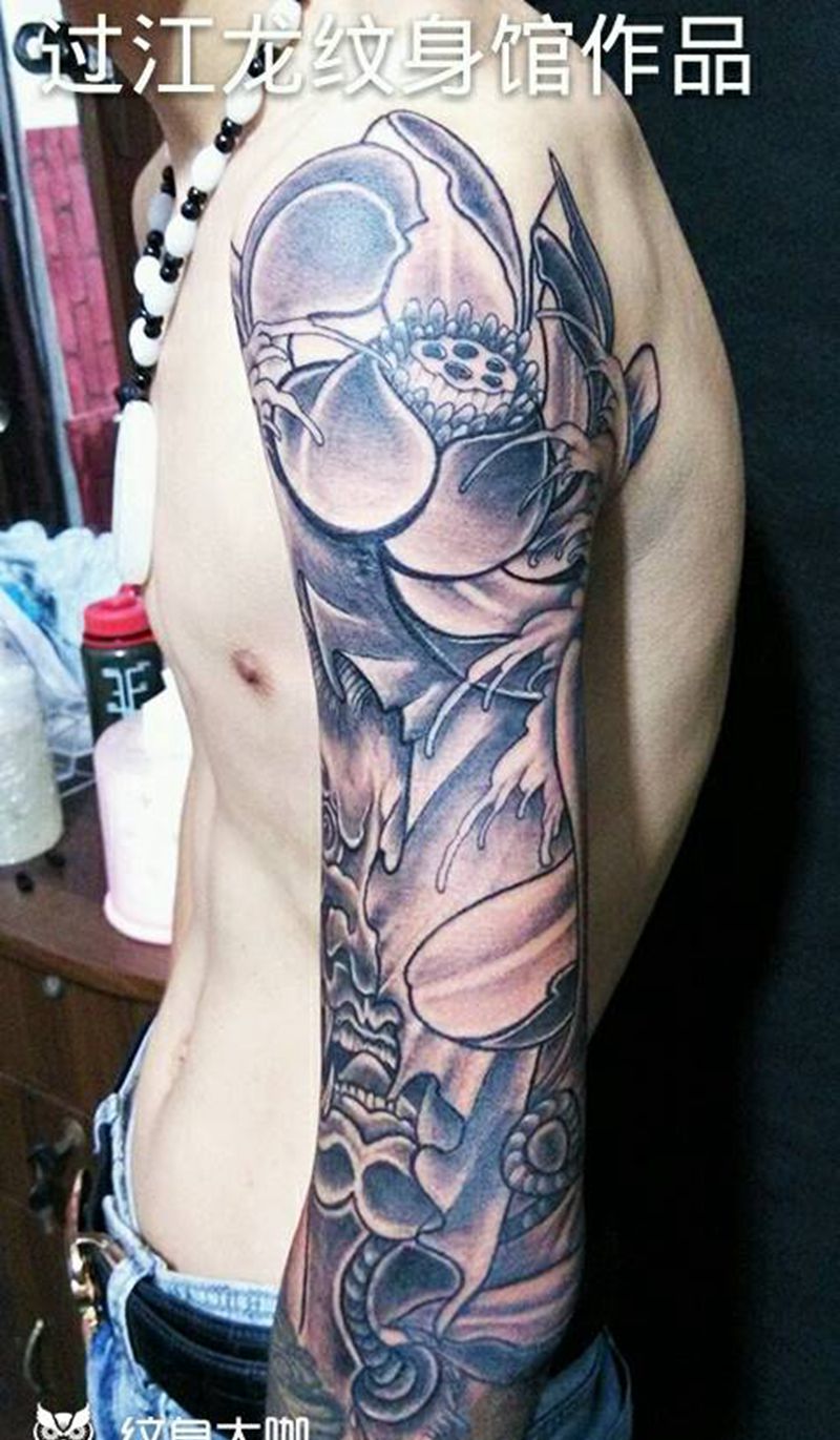 过江龙纹身馆唐亮作品纹身图片
