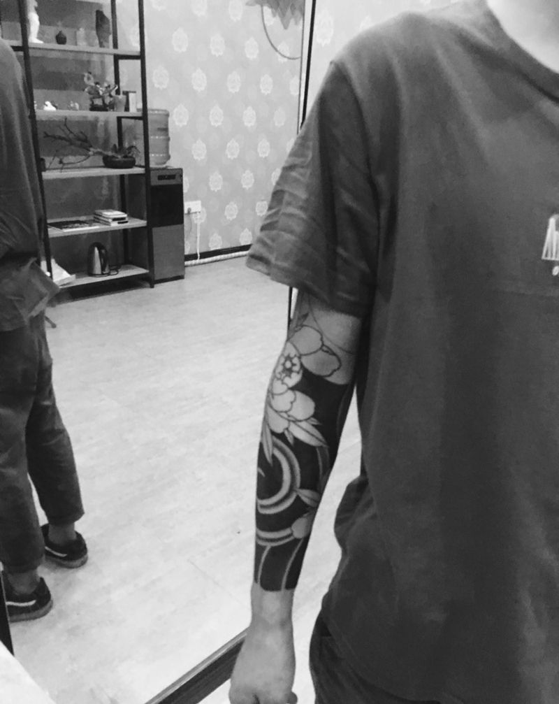 花臂纹身图片