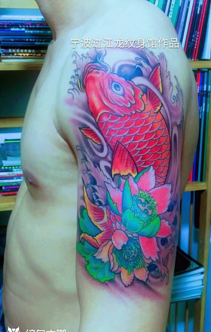 锦鲤纹身图片