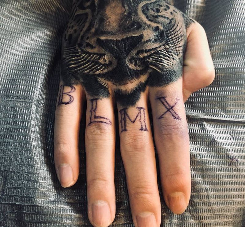 BLMX纹身图片