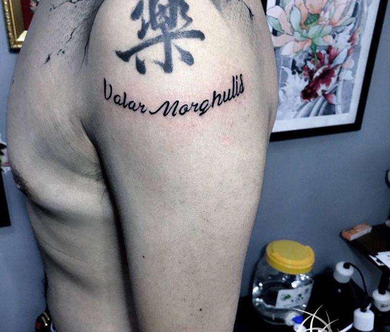 字母纹身图片_手部纹身图案