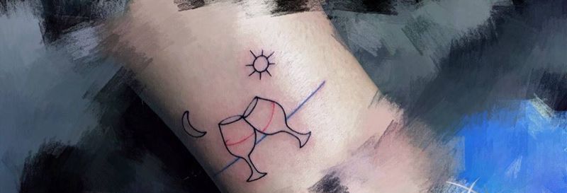 小图纹身图片_腿部纹身图案